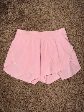 Lululemon Pink Runnings Shorts